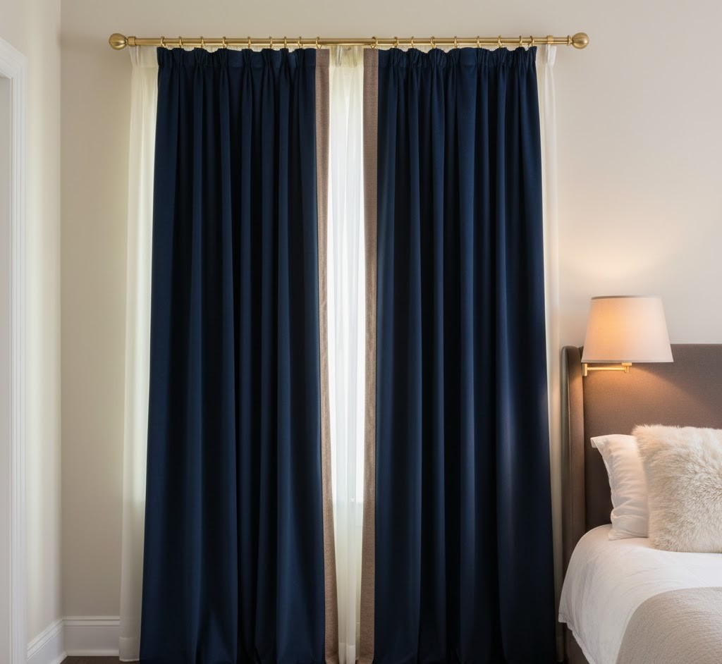 Bedroom window treatment