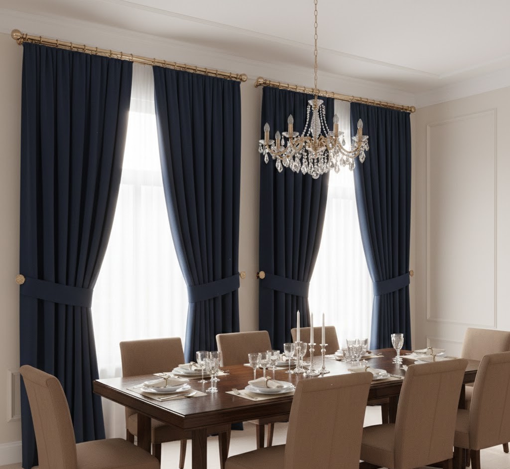 Dining room drapes